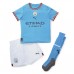 Baby Fußballbekleidung Manchester City Aymeric Laporte #14 Heimtrikot 2022-23 Kurzarm (+ kurze hosen)